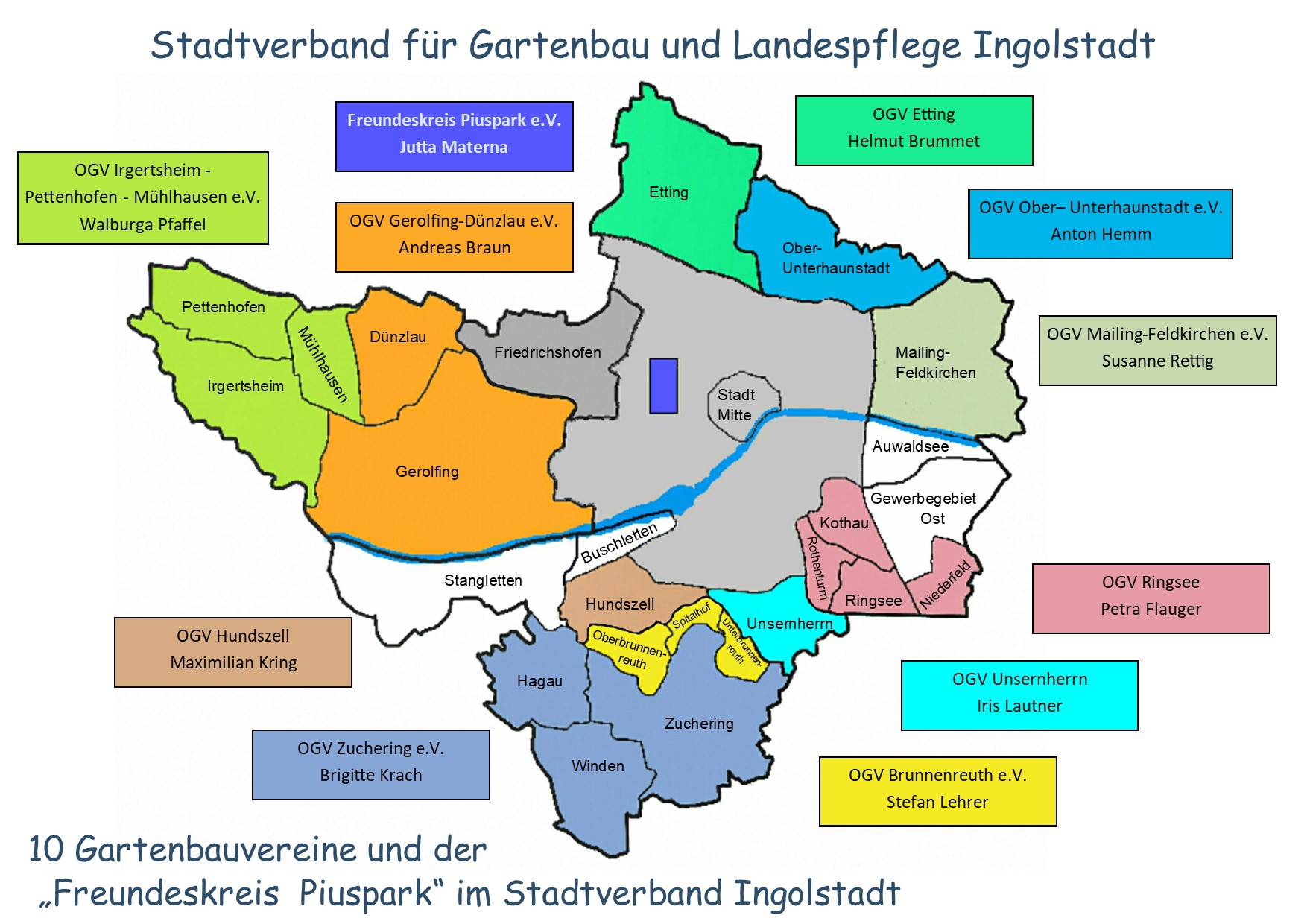 Stadtverband Ortsteile